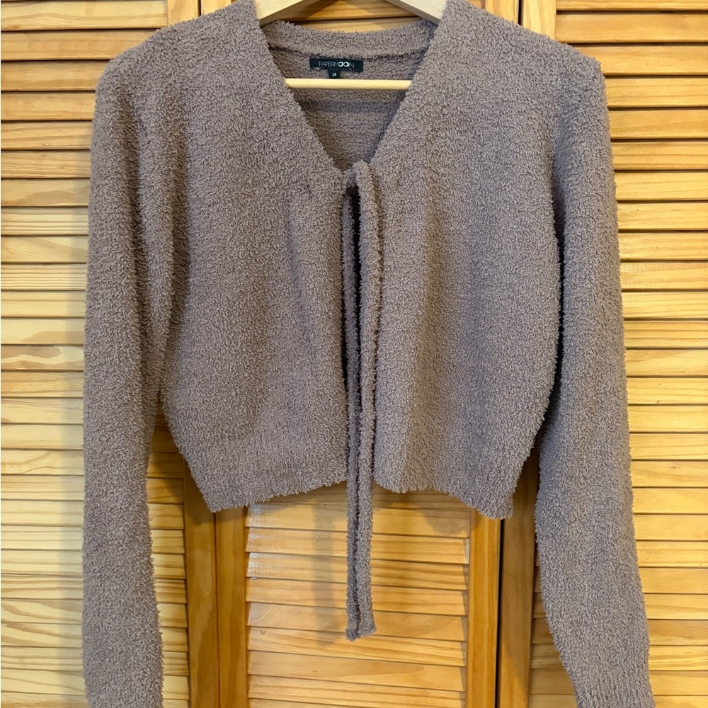 Papermoon Plush Lavender Sweater Set